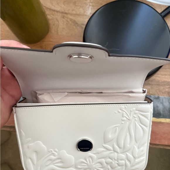 Tory Burch Robinson Embossed Flap Wallet and Bag